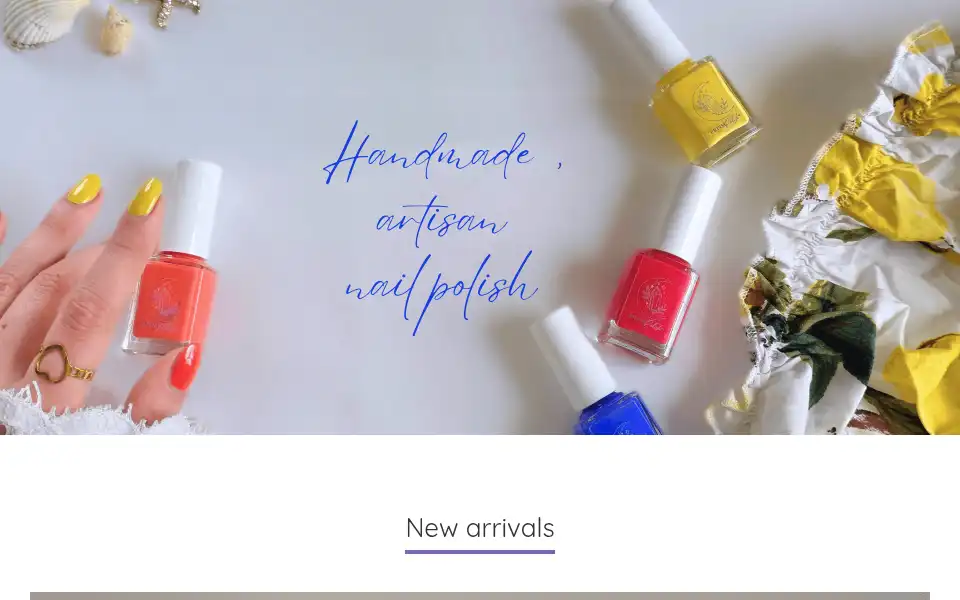Screenshot of prismpolish.co.uk