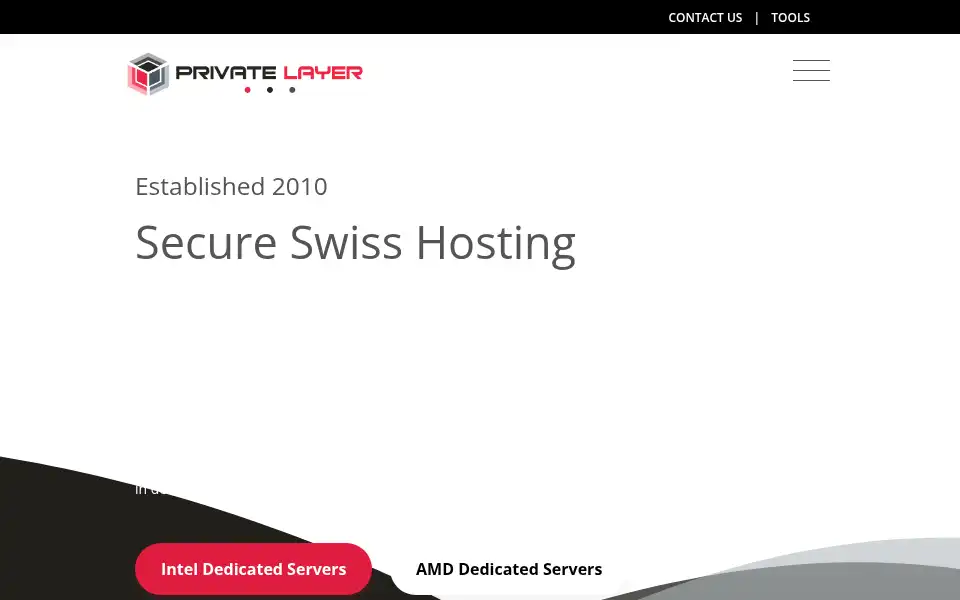 Screenshot of privatelayer.com