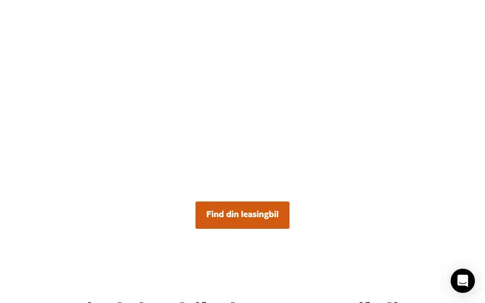Screenshot of privatleasing.dk