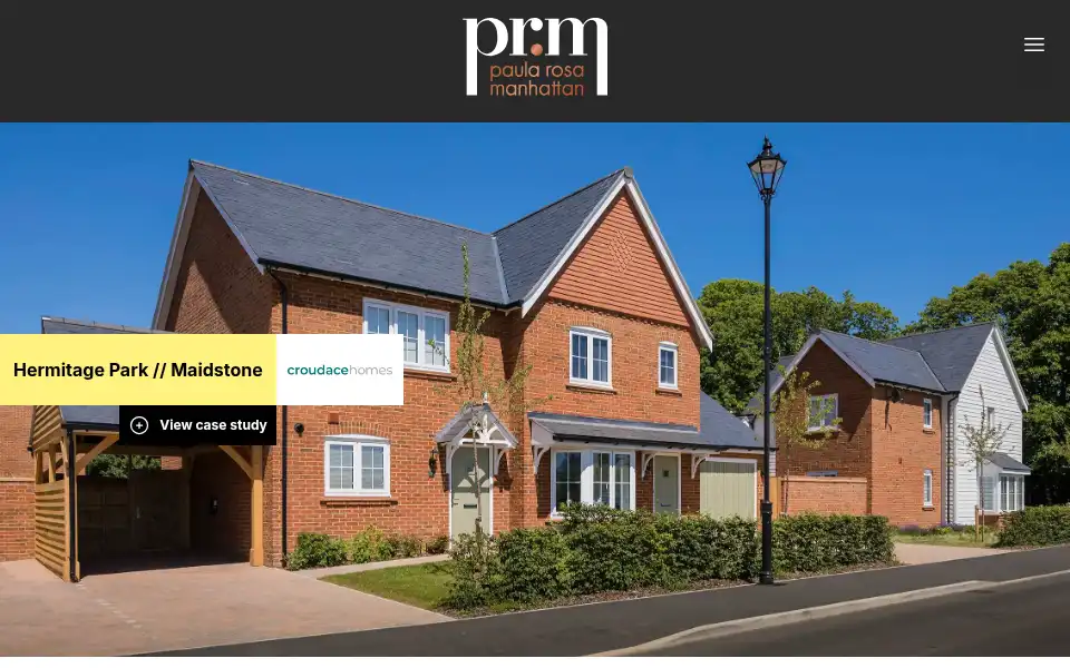 Screenshot of prmf.co.uk