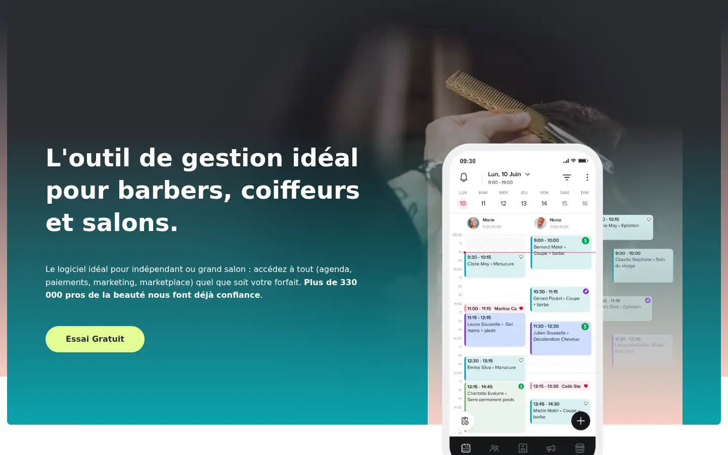 Screenshot of pro.kiute.com