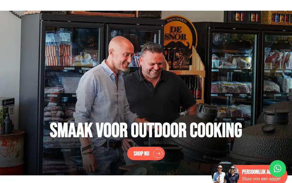 Screenshot of probbqshop.nl