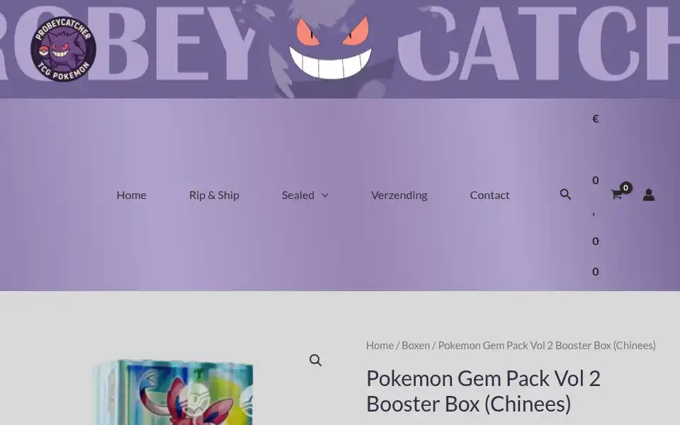 Screenshot of probeycatcher.nl