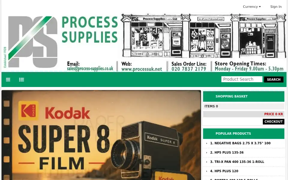 Screenshot of processuk.net