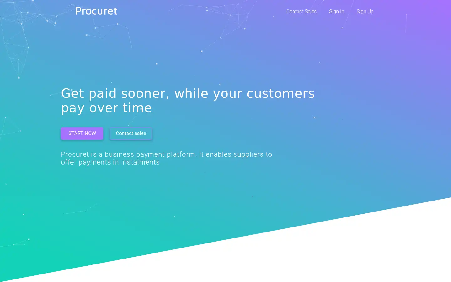 Screenshot of procuret.com