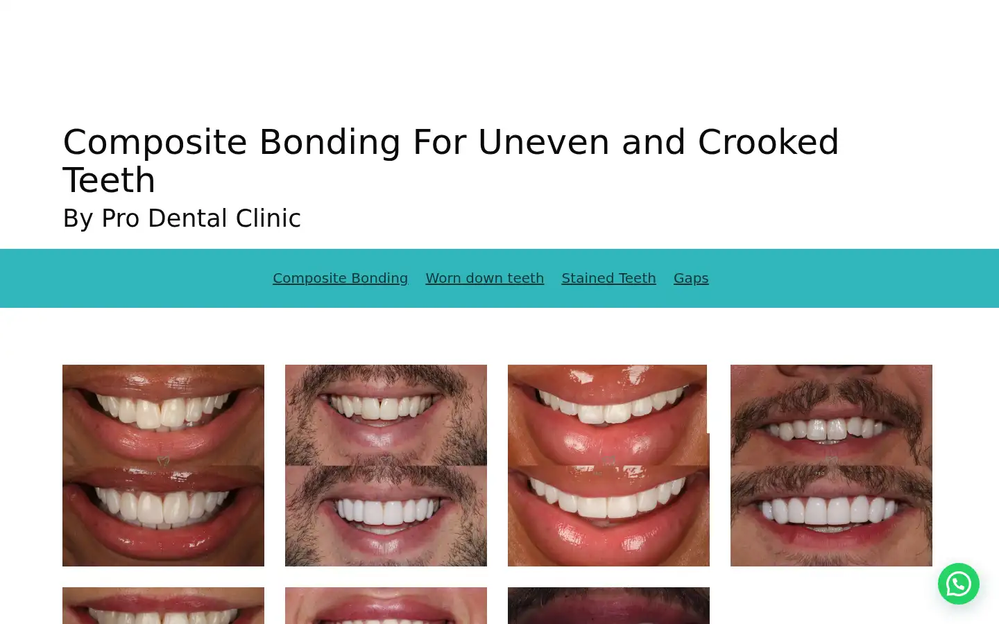 Screenshot of prodentalclinic.london