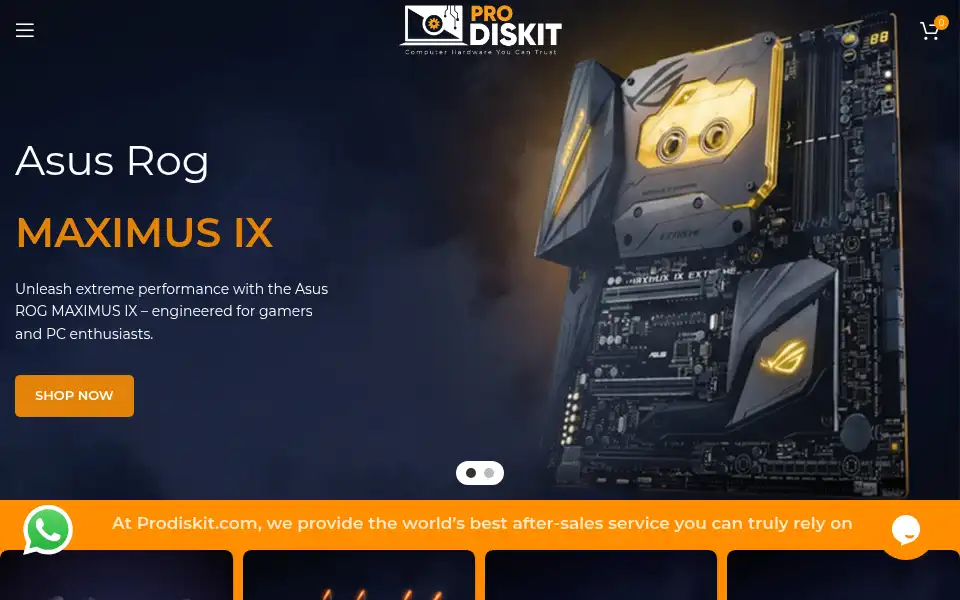 Screenshot of prodiskit.com