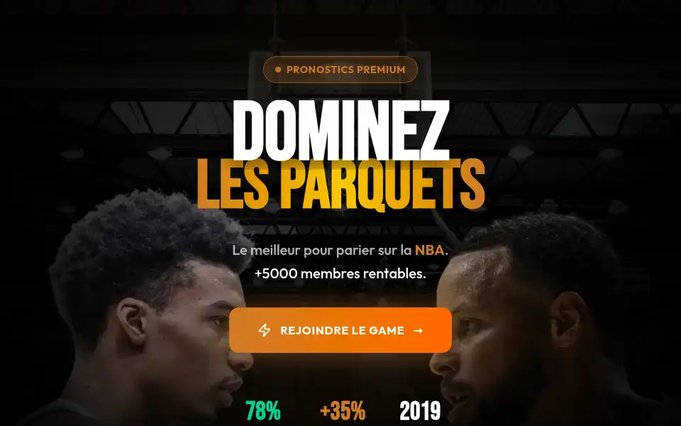 Screenshot of produbasket.fr