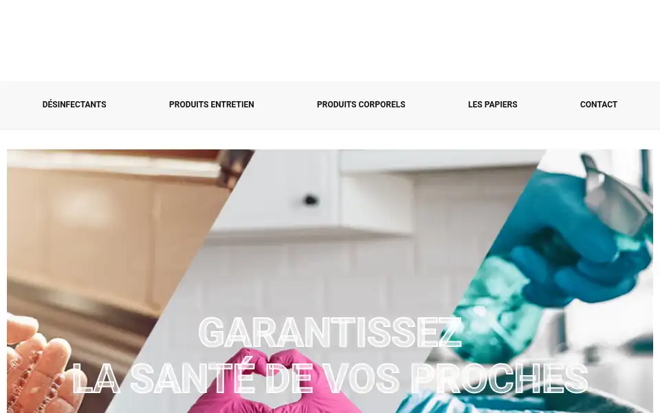 Screenshot of produits-desinfectants.com