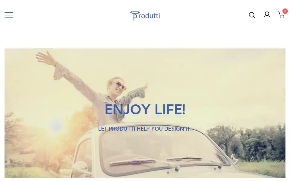 Screenshot of produtti.com