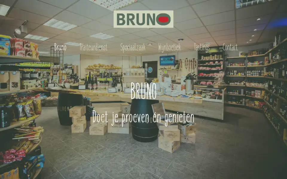 Screenshot of proefbruno.be