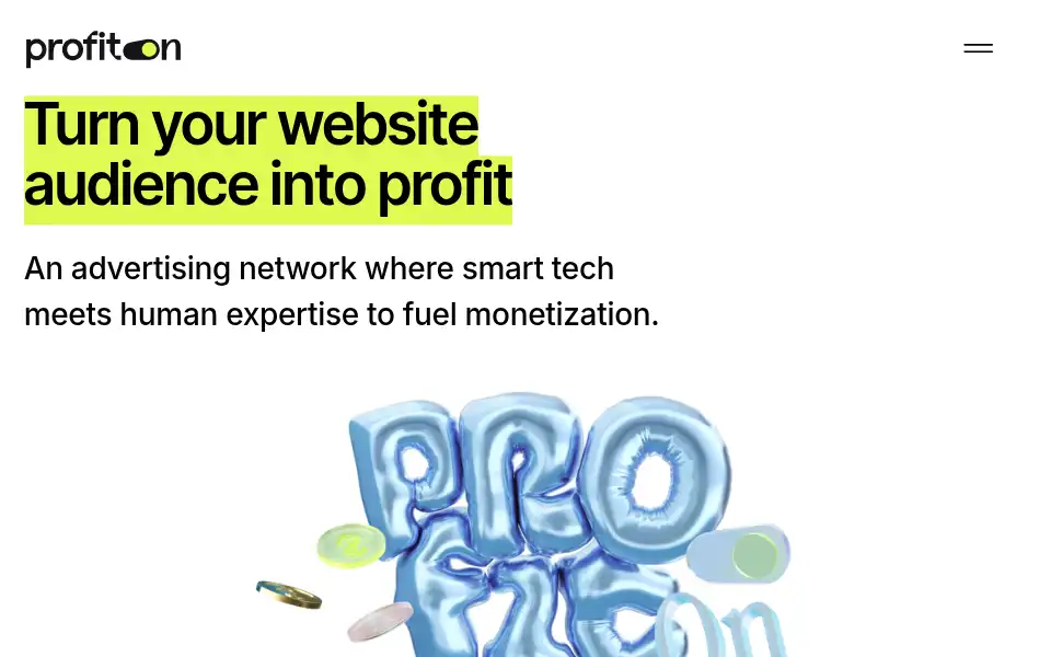 Screenshot of profiton.com