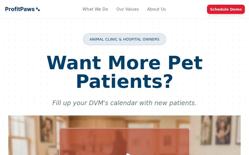Screenshot of profitpaws.com