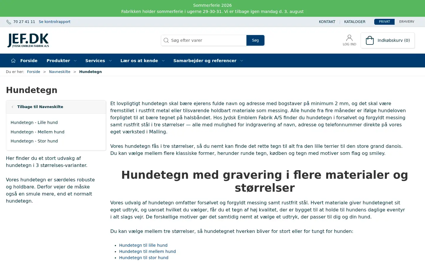 Screenshot of proftag.com