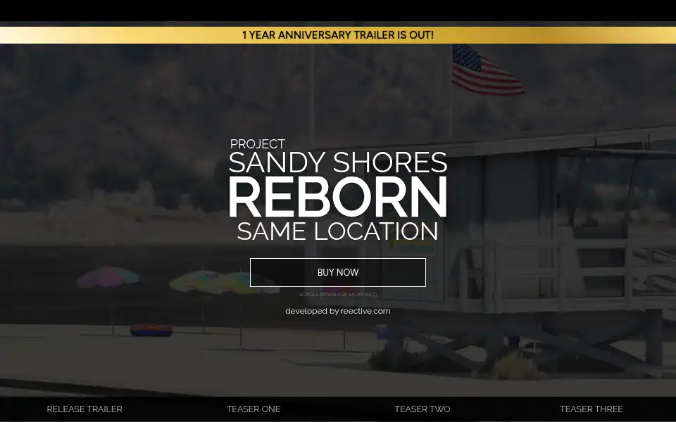Screenshot of project-sandy.com