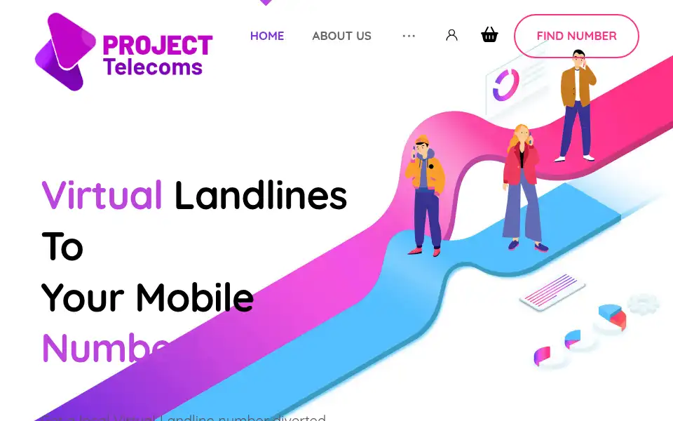 Screenshot of projecttelecoms.co.uk