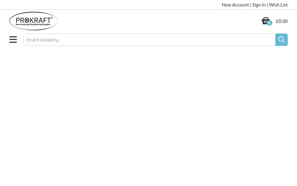 Screenshot of prokraft.co.uk
