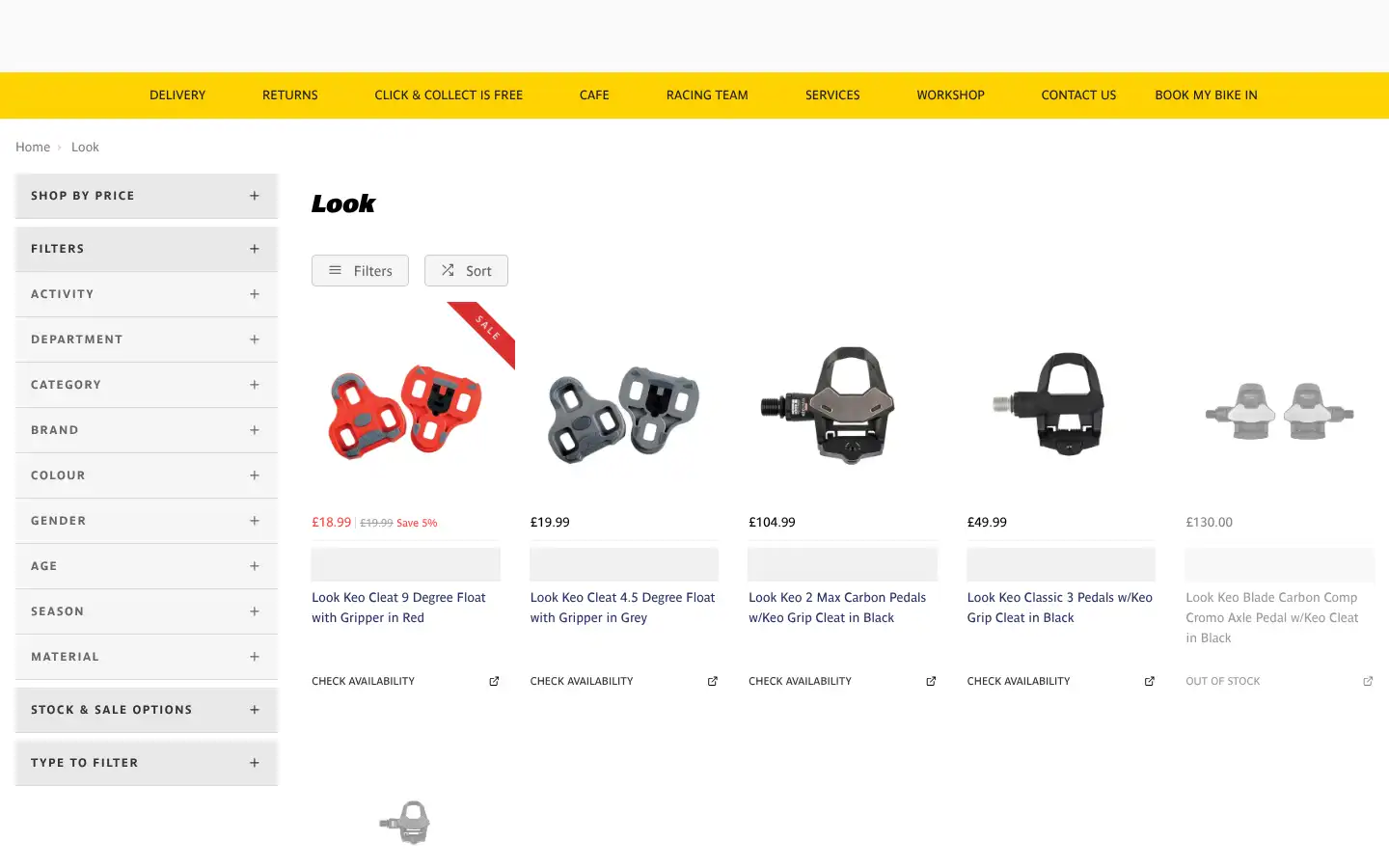 Screenshot of prologuecycling.co.uk