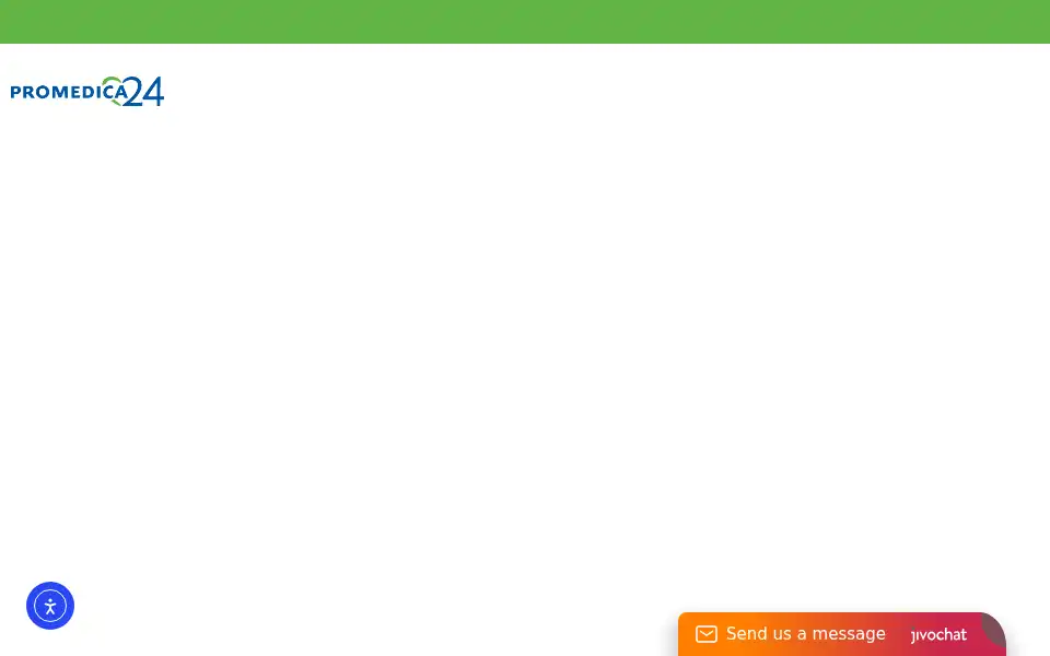 Screenshot of promedica24.co.uk