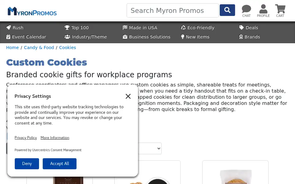 Screenshot of promosontime.com