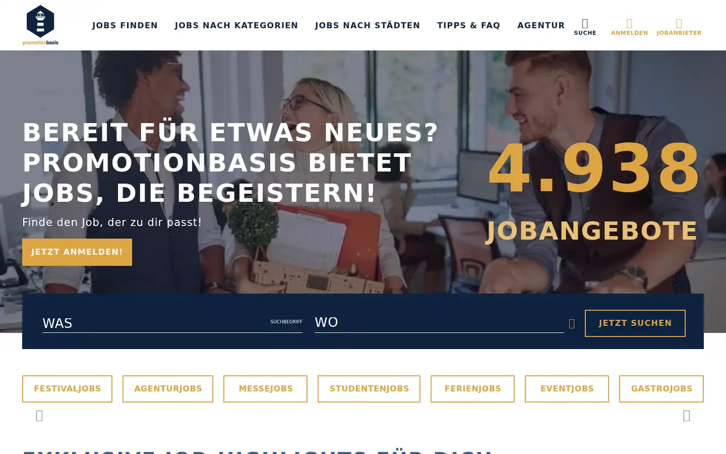 Screenshot of promotionbasis.de