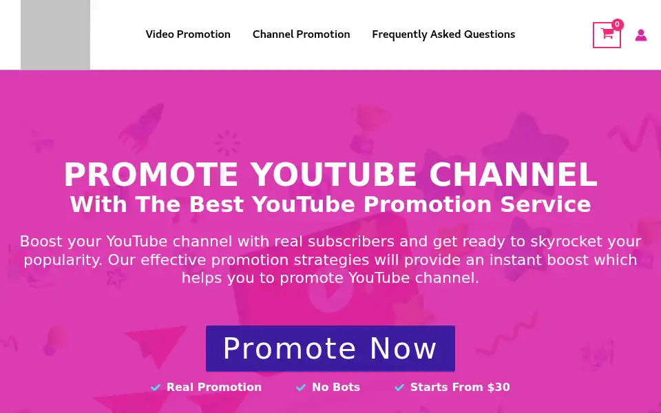 Screenshot of promozle.com