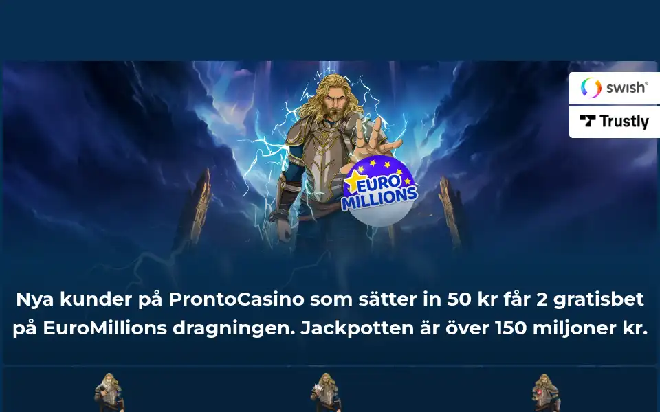 Screenshot of prontocasino.com