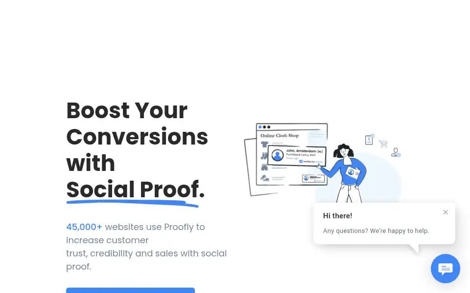 Screenshot of proofly.io
