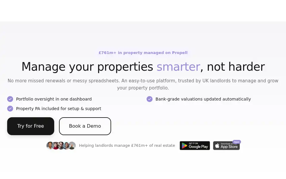 Screenshot of propell.co.uk
