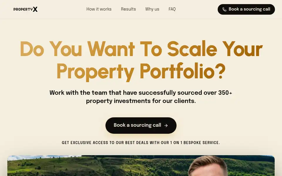 Screenshot of property-x.co.uk