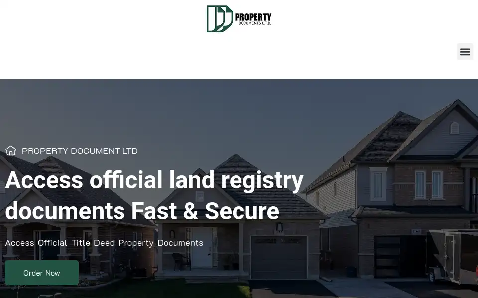 Screenshot of propertydocumentsltd.co.uk