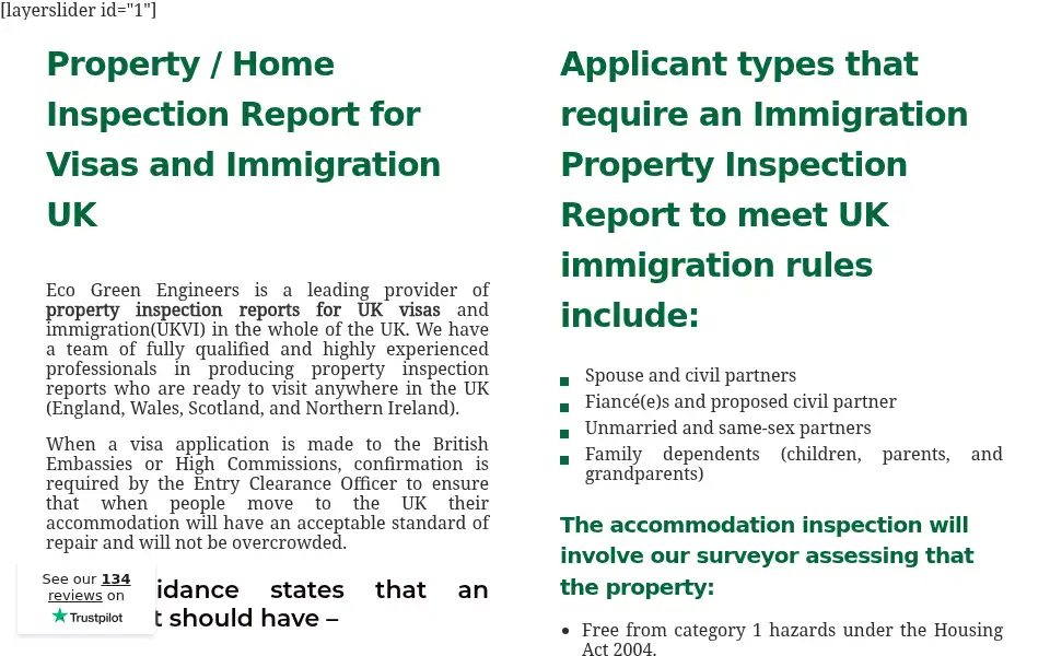 Screenshot of propertyinspectionreportuk.co.uk