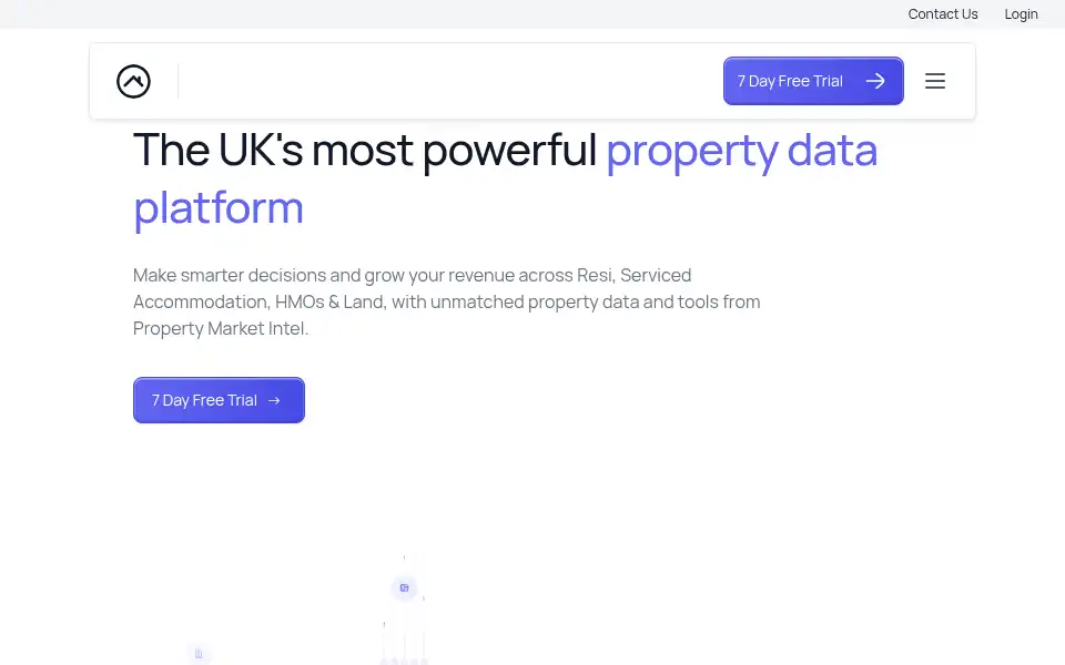Screenshot of propertymarketintel.com