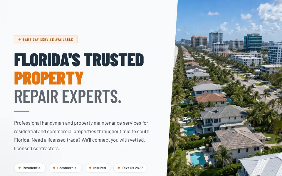 Screenshot of propertyproswork.com