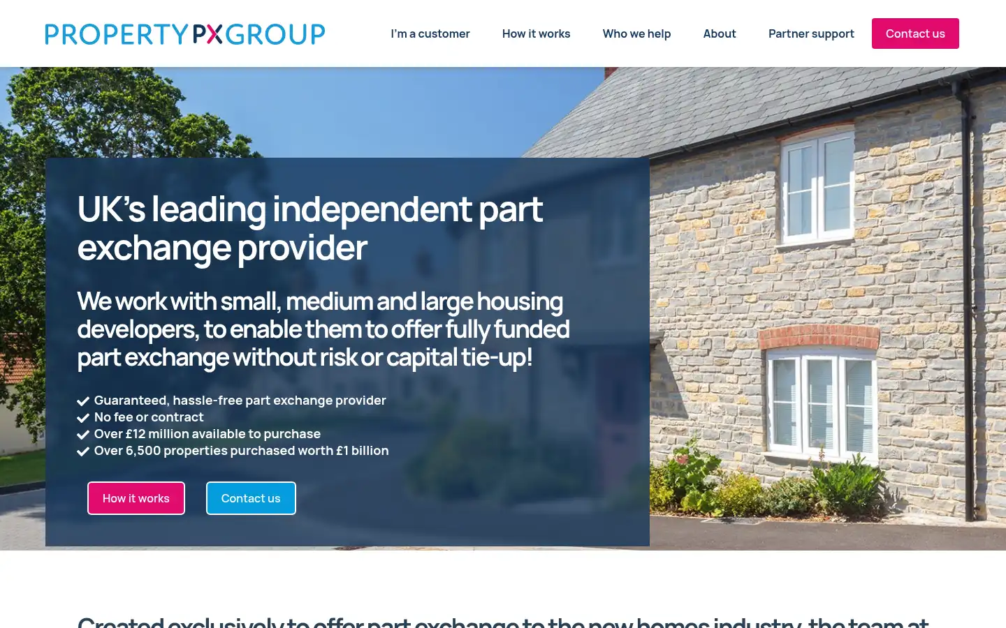 Screenshot of propertypxgroup.co.uk