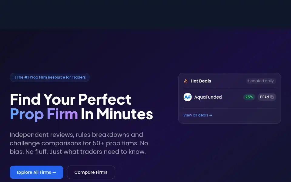 Screenshot of propfam.com