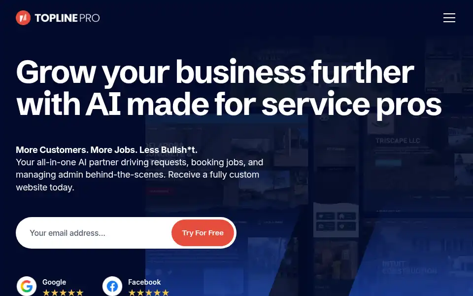 Screenshot of prophone.com