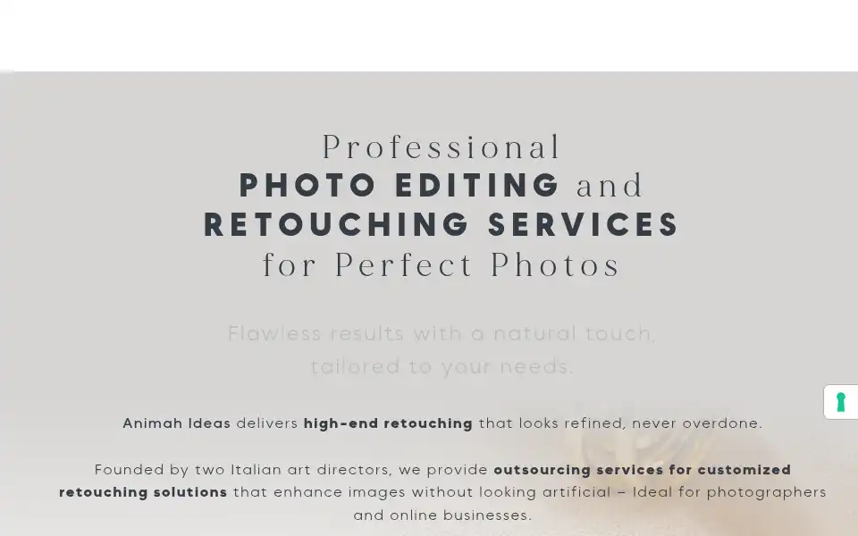 Screenshot of prophotoretouchers.com