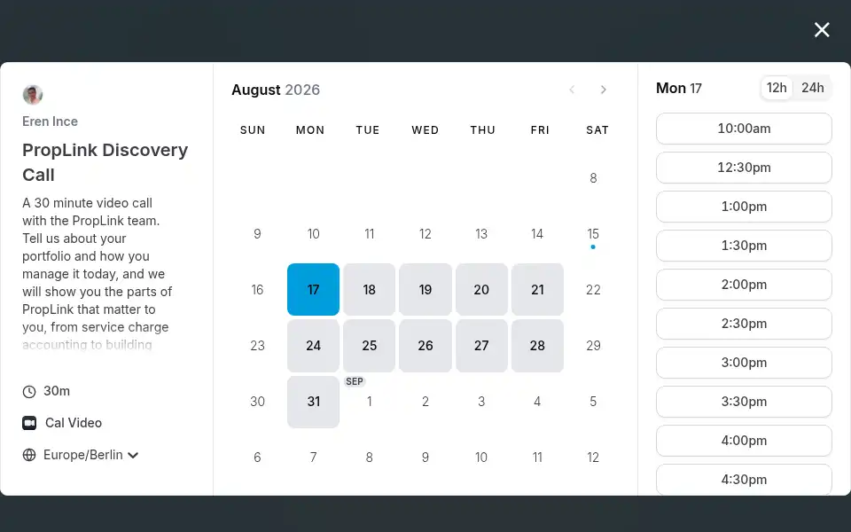 Screenshot of proplinksoftware.com