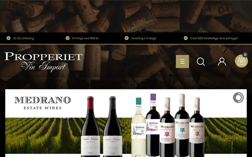 Screenshot of propperiet.dk
