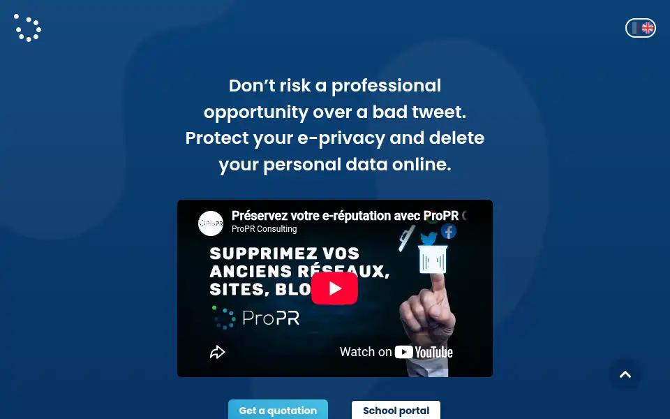 Screenshot of proprconsulting.com