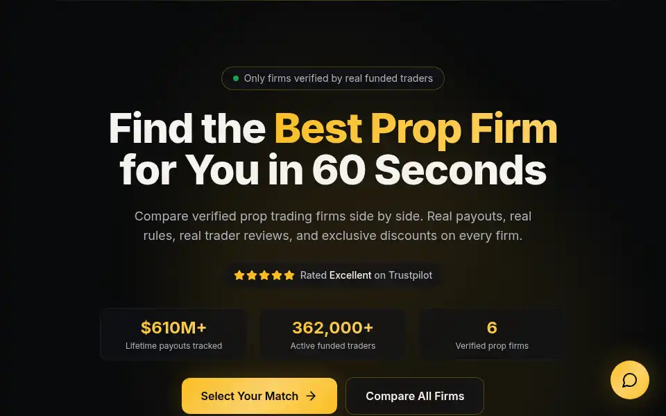 Screenshot of propselectapp.com