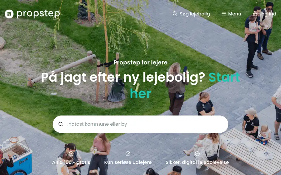 Screenshot of propstep.com