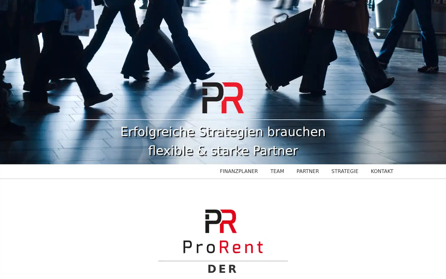Screenshot of prorent.at