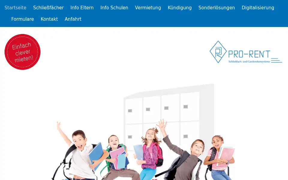 Screenshot of prorent24.de