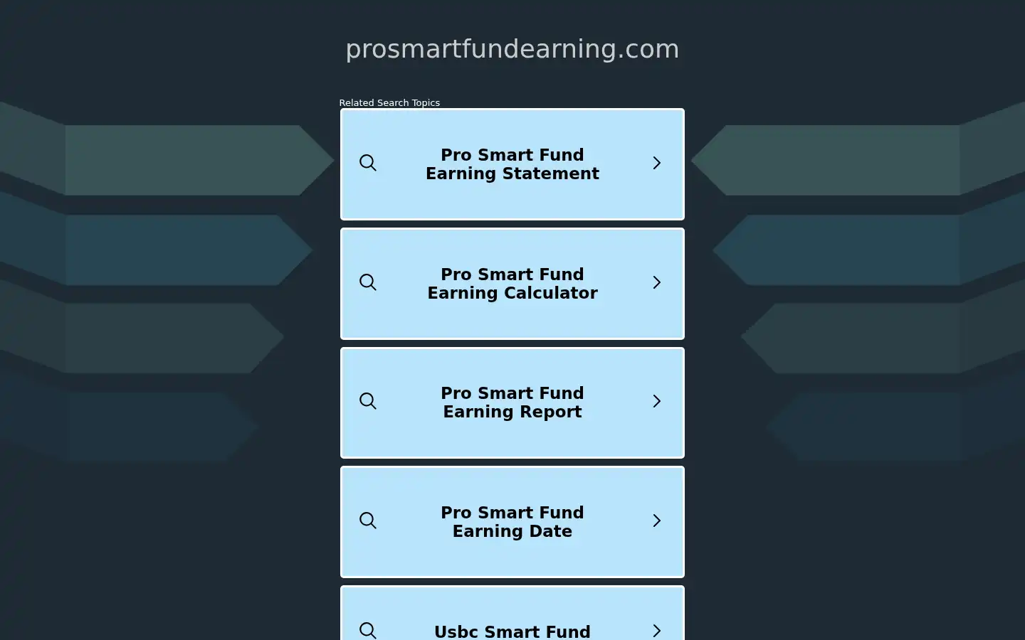 Screenshot of prosmartfundearning.com