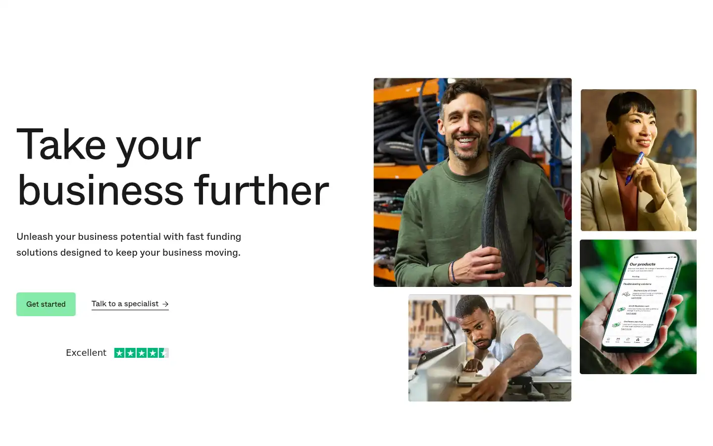 Screenshot of prospa.co.nz