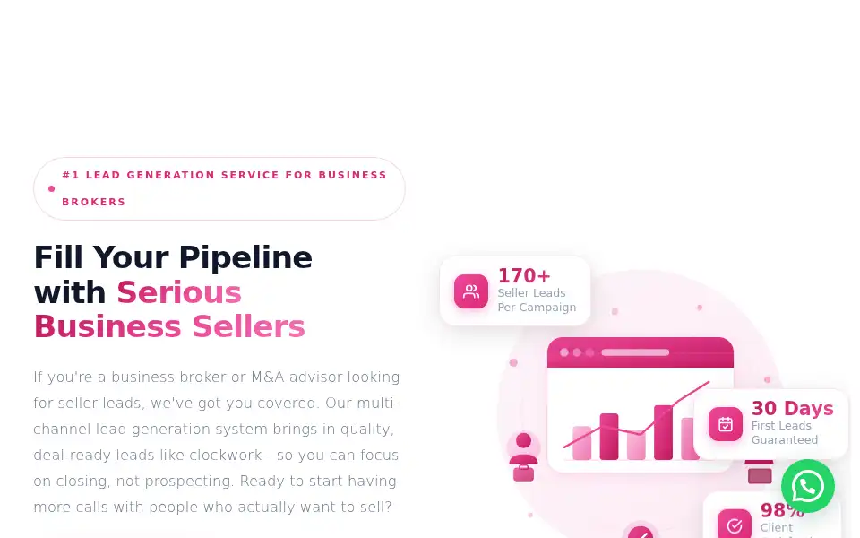 Screenshot of prospectout.com