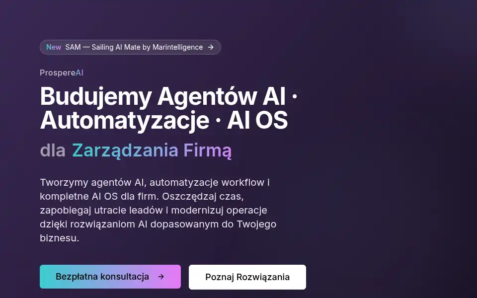 Screenshot of prospere.ai