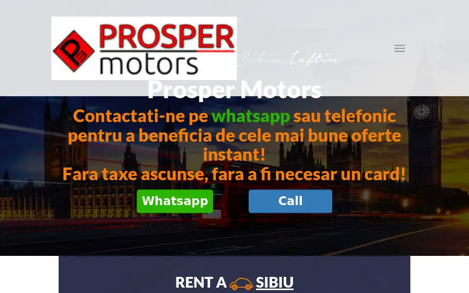 Screenshot of prospermotors.ro